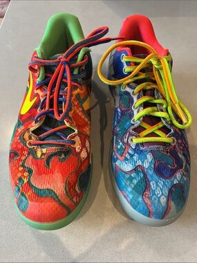 Nike Kobe youth basketball shoes.